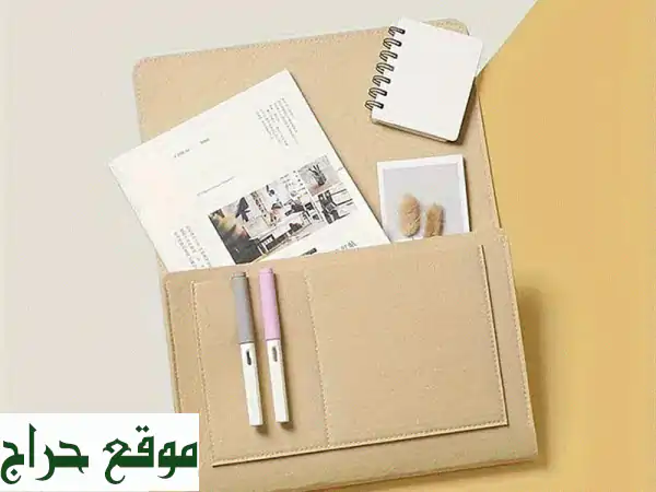 منظم سرير جانبي معلق من اللباد الفاخر | حلول تخزين ذكية لمساحة مرتبة ومريحة 3