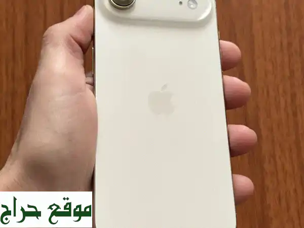 ايفون 17 اير 256 جيجا مفتوح (أبيض) | كأنه جديد ببطارية 100% | Grade A