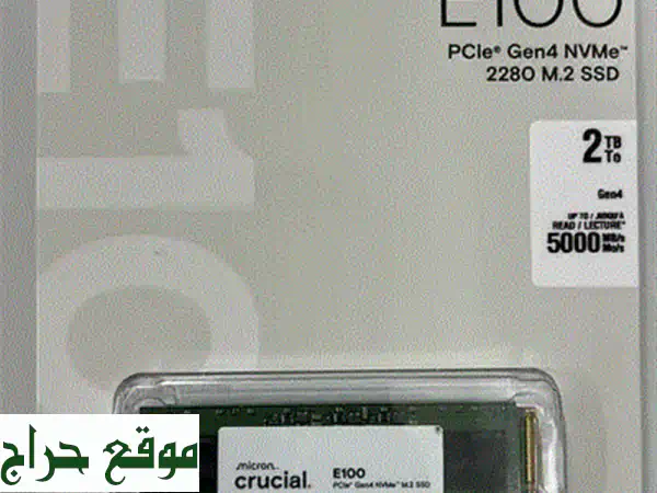 crucial 2 TB M. 22280 NVMe SSD. 0 Gen 4x4 4