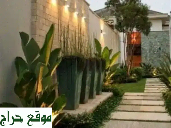 حديقتك تُنير ومبناك يبهج! | مشغل الحضري: خبراء تنسيق الحدائق، تنظيف المباني، ومكافحة الحشرات في مسقط والباطنة