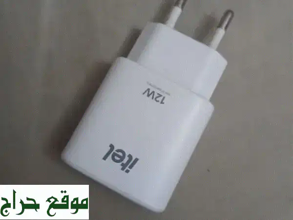 شاحن itel USBA 12 W – وصلة EU 2