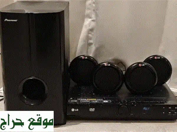 مسرح منزلي Panasonic & DVD LG: صوت سينمائي جبار بسعر لا يُقاوم! (مع سماعات جديدة كلياً) 2