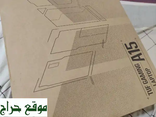 لابتوب asus tuf gaming a15 للبيع  المعالج amd ryzen 7  كرت الشاشة nvidia geforce rtx 2050  الرام ... 4