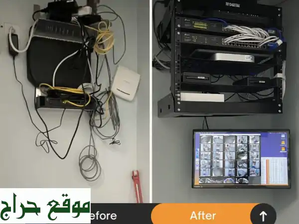 خدمات IT وصيانة شبكات احترافية | دعم فني لابتوب وكمبيوتر للمنازل والمكاتب 3