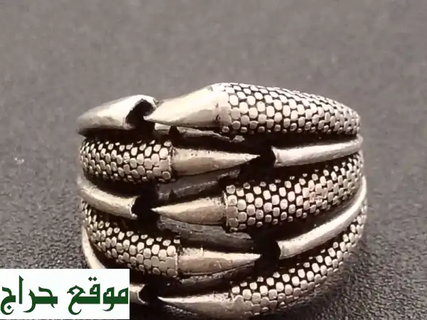 خاتم فضة مخلب التنين 925 نادر: أطلق العنان لقوتك! بسعر حصري 200 2