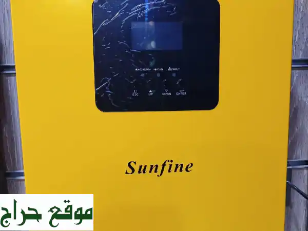 محول طاقة شمسية. يعمل على تحول الطاقة الموجودة في الألواح الى كهرباء 220 لتشغيل المنزل. خصم 10 في ...