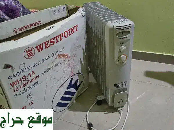 مدفأة ويست بوينت (Westpoint) الأصلية بحالة ممتازة | دفء فوري لمنزلك 🌬️