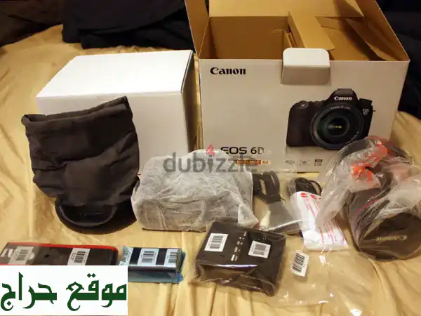 Canon E O S 6 D Mark II  & 24105 mm fu002 F4 L II USM Lens+ 64 GB Pro Kit 2