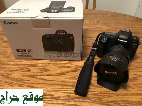 Canon E O S 6 D Mark II  & 24105 mm fu002 F4 L II USM Lens+ 64 GB Pro Kit