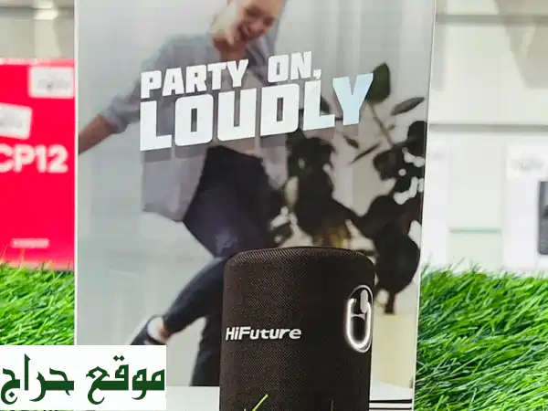 أطلق العنان لنجمك! سماعة كاريوكي HiFuture Vocalist 100 بلوتوث (25W) مع مايك – تجربة صوت لا تُنسى في عمان! 3