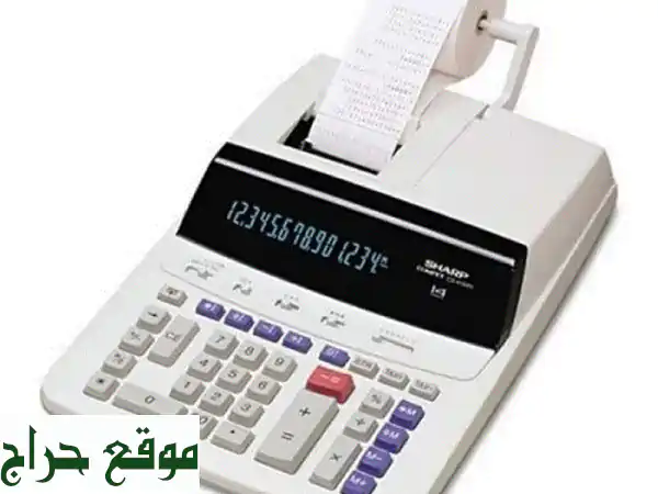 Sharp CS4194 H: آلة حاسبة طابعة مكتبية 14 رقم - دقة وكفاءة لأعمالك | بحالة ممتازة + بكرات ورق إضافية