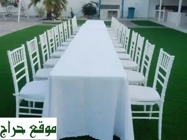 كراسي وطالات بوفيه زوالبه في إيجار 2