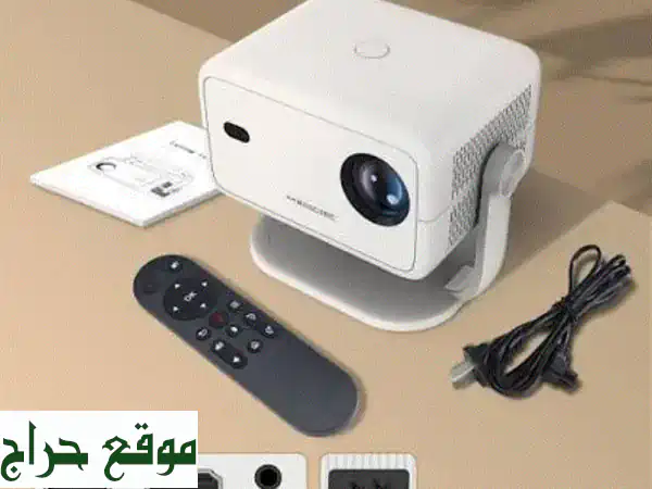 بروجكتر 4K L018 الذكي: سينما منزلية وألعاب PS5 بتجربة 360°! 🎉 2