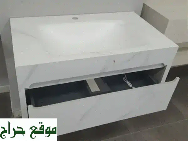 مغاسل بودرة الرخام الفاخرة: أناقة لا تضاهى وجودة تدوم | حلول عصرية لحمامك!