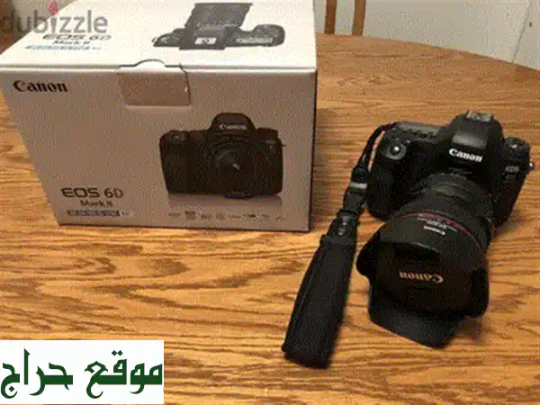 Canon E O S 6 D Mark II  & 24105 mm fu002 F4 L II USM Lens+ 64 GB Pro Kit 3