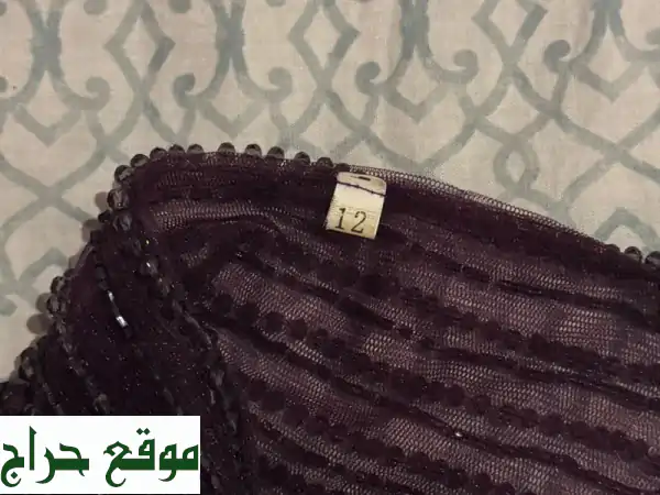 فستان بنفسجي غامق فخم مقاس 12 بـ 130 ريال | عرض خاص + عروض جملة للتاجرات! 4