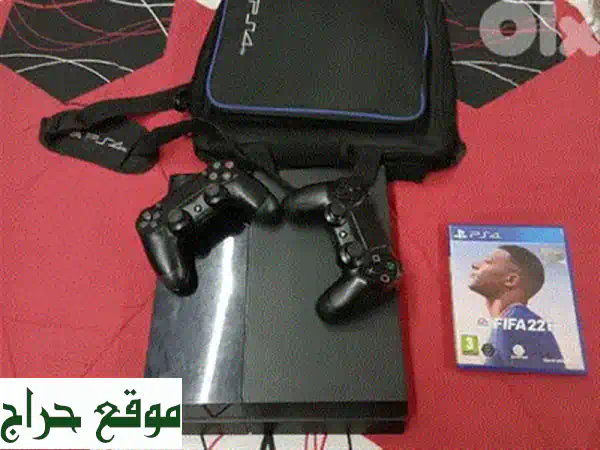 عرض PS4 أسطوري: بلايستيشن 4 أسود بحالة ممتازة + 5 ألعاب ويد تحكم إصدار خاص! 4