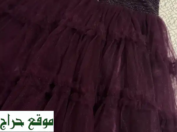 فستان بنفسجي غامق فخم مقاس 12 بـ 130 ريال | عرض خاص + عروض جملة للتاجرات! 2