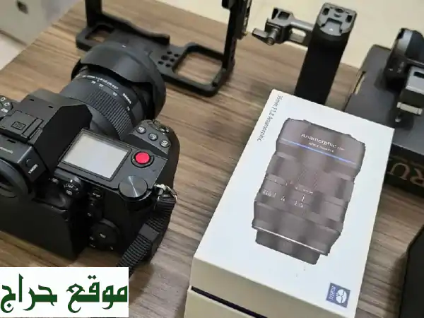 فرصة ذهبية: طقم تصوير سينمائي احترافي كامل LUMIX S1H + عدسات أنامورفيك وماكرو (شبه جديد!) 4