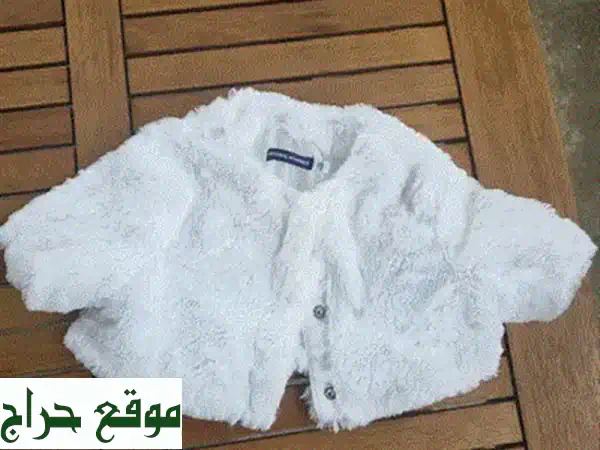 👶 ملابس أطفال كيوت: فستان بناتي باليرينا أبيض وشورتات أولاد (كحلي وبيج) | تسوق الآن! 4