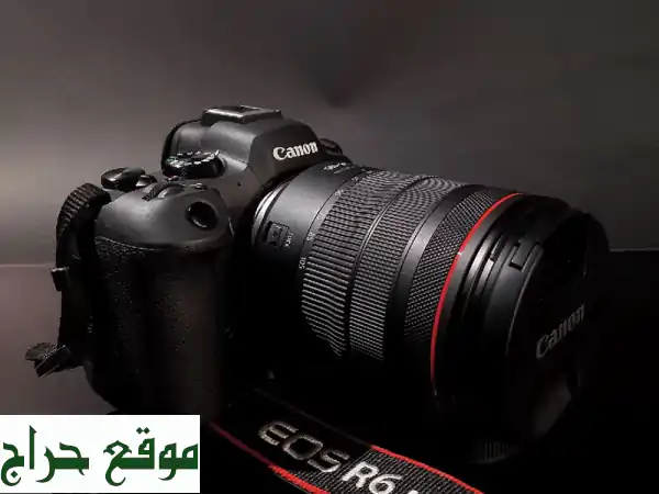 فرصة نادرة: كاميرا Canon EOS R6 Mark II الاحترافية + عدسة 24-105mm | كالجديدة تمامًا (استخدام شهرين فقط)