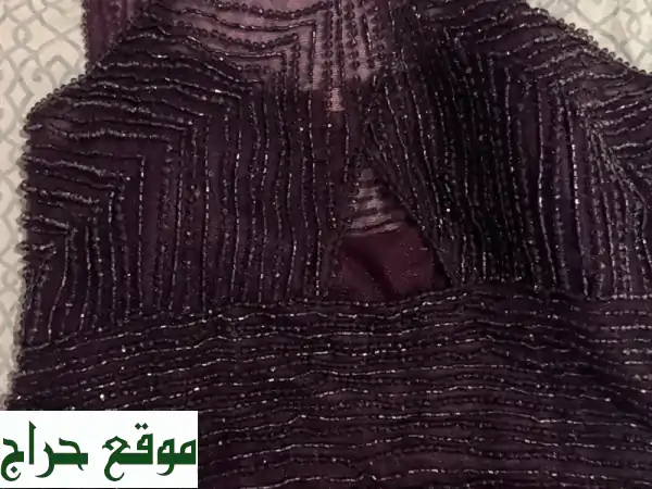 فستان بنفسجي غامق فخم مقاس 12 بـ 130 ريال | عرض خاص + عروض جملة للتاجرات! 3