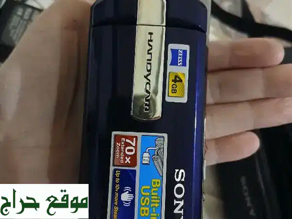 سوني هاندي كام DCR-SX45: التقاط الذكريات بـ 70x زوم بصري! عدسة Carl Zeiss، شاشة لمس 3 إنش - بحالة ممتازة | لا تفوتها!