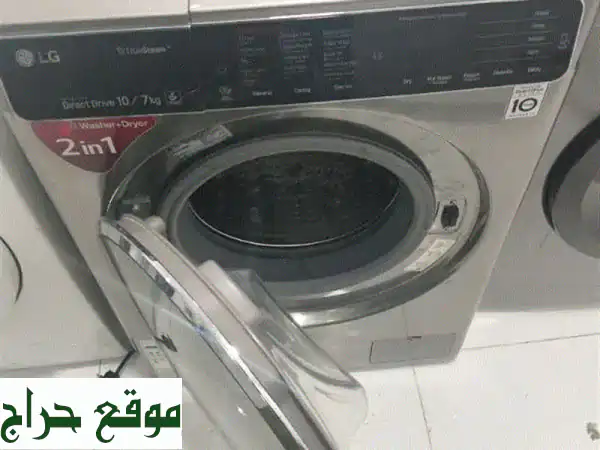 غسالة LG أوتوماتيك للبيع | نظيفة، تعمل بكفاءة 100% | فرصة لا تُفوت! 2