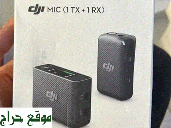 مايك DJI Mic (1 TX + 1 RX): صوت احترافي لاسلكي لمحتواك المميز! توصيل متاح. 2