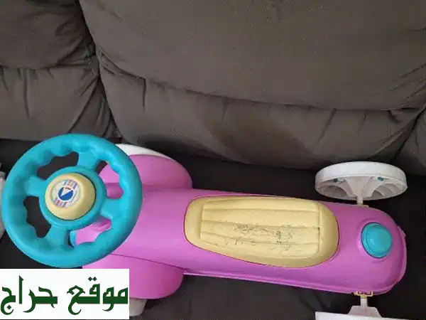 سيارة أطفال ركوب بعجلة قيادة | مستوردة من بريطانيا بحالة ممتازة | عُمان 2