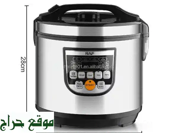 قدر الطهي الكهربائي المتعدد الوظائف 8 في 1: حلة ذكية 5 لتر لمطبخك | أرز، بخار، قلي وأكثر! 3