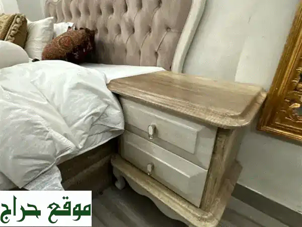 فرصة لا تعوّض: غرفة نوم كاملة فاخرة 'بتال ديزاين' | خشب عضوي كالجديدة تماماً | بسعر مذهل في قطر! 3