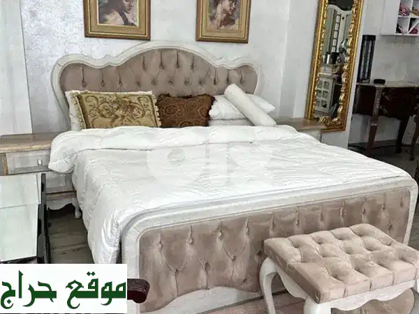 فرصة لا تعوّض: غرفة نوم كاملة فاخرة 'بتال ديزاين' | خشب عضوي كالجديدة تماماً | بسعر مذهل في قطر! 4
