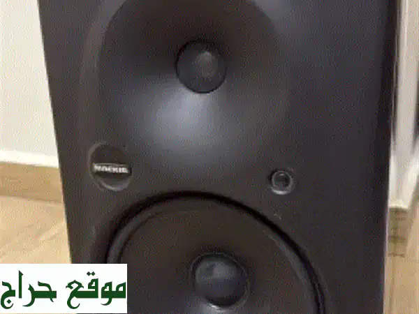 فرصة ذهبية للمحترفين: Mackie HR924MK2 (زوج) مونيتورز استوديو أصلية من أمريكا 🇺🇸 | صوت نقي احترافي لبنان (مع كل الملحقات) 2