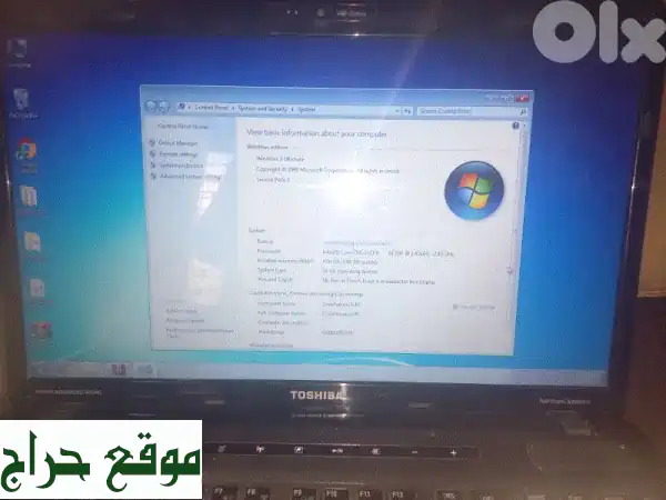 لاب توب توشيبا Satellite A665 Core i3: أداء موثوق بحالة ممتازة وشاشة 15 بوصة - جاهز للعمل! 3