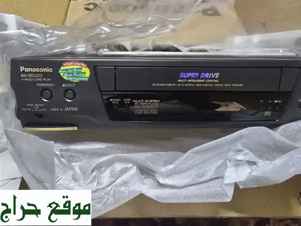 فرصة نادرة: جهاز فيديو بنسونك ياباني جديد بالكرتون (لم يُستخدم) | تحفة لهواة التميز والجامعين