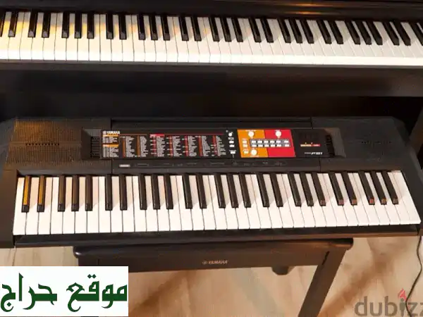 فرصة ذهبية! أورج ياماها مستعمل (نظيف جداً) - متنقل ببطاريات! 🎼 بـ 50 د.ك فقط! 2