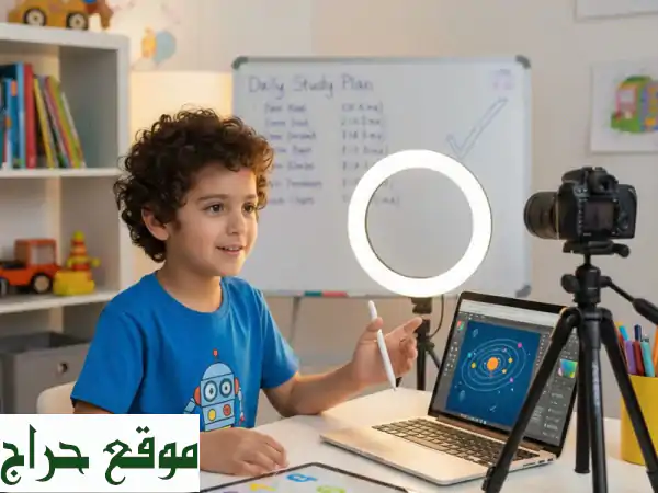 وثّق إبداع أطفالك: محتوى تعليمي وتوثيق احترافي للحظاتهم!