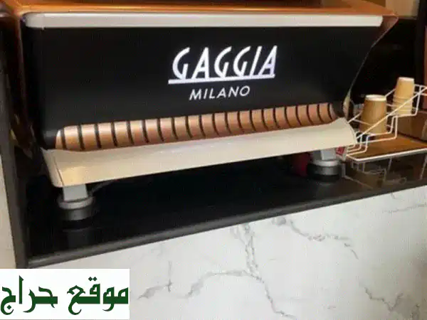 فرصة ذهبية: ماكينة اسبريسو احترافية Gaggia Milano La Reale 2 Group للمقاهي والمطاعم | مستعملة بحالة ممتازة وجاهزة.