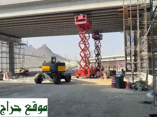 تأجير مان لفت (ذراع رافعة) بالرياض، جدة والدمام | مقاسات 6-53 متر