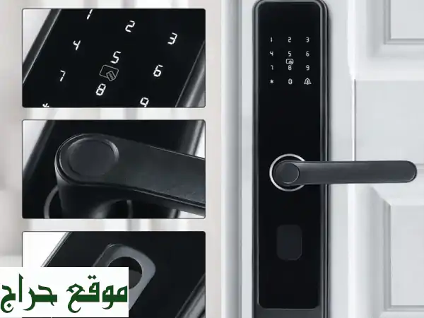 قفل ذكي إلكتروني 🔒 | أمان منزلك ومكتبك بالبصمة، الرقم السري، والبلوتوث 3