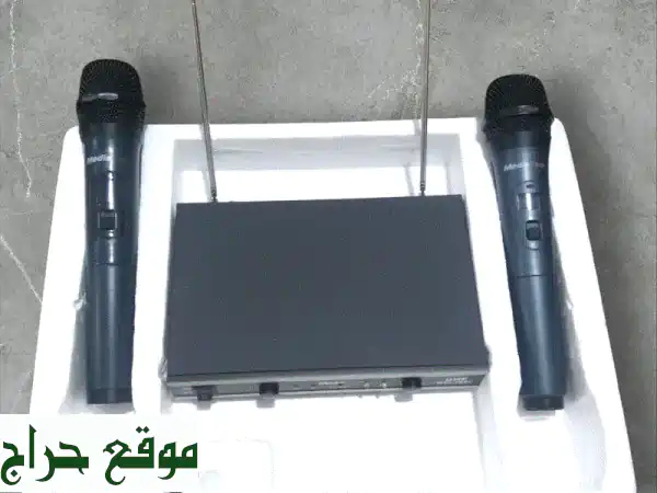 ميكروفون لاسلكي احترافي MediaCom MCI-799 U: صوتك بوضوح كريستالي - كالجديد ومدى يصل لـ 80م! 3
