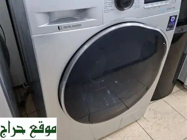 لا تفوّت الفرصة! غسالة ونشافة سامسونج 2 في 1 (8/6 كجم) تحميل أمامي | نظافة وتجفيف مثاليين بحالة ممتازة 4
