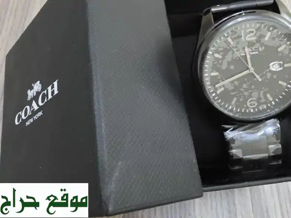 عرض حصري! ساعة Coach الأصلية الجديدة بسعر 250 درهم فقط ⌚ فخامة وأناقة لا مثيل لها!
