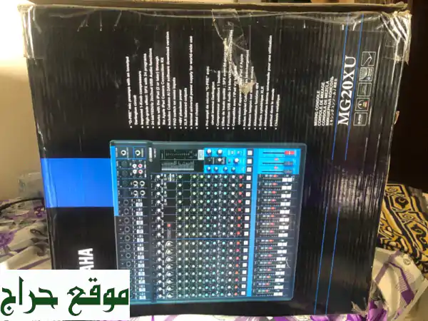 ميكسر Yamaha MG20XU التناظري: أطلق العنان لصوتك الاحترافي (20 قناة، D-PRE، SPX، USB) 2