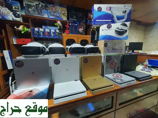 عرض حصري: PS4 فات 500 جيجا كالجديد بضمان عالم PS4 | يبدأ من 180$