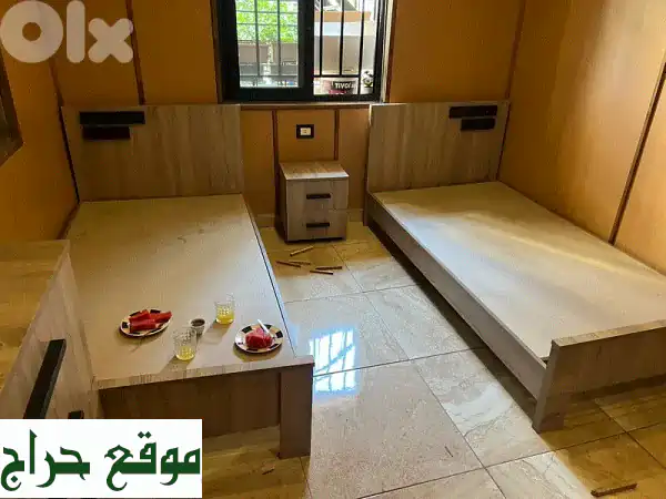 فرصة لا تُفوّت! غرفة نوم تختين جديدة كلياً من المعمل | أفضل الأسعار في لبنان 3