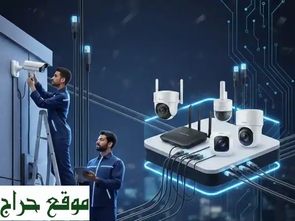 حماية ممتلكاتك واتصالك الأمثل: خدمات تركيب كاميرات المراقبة وشبكات الإنترنت الاحترافية