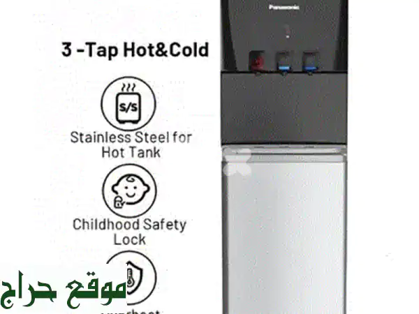 مبرد مياه ناشيونال برو DN558: ماء بارد وساخن فورًا، أمان للأطفال وتصميم عصري | بسعر $125! 3