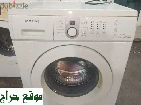 غسالة سامسونج للبيع: أداء ممتاز، حالة كالجديدة، توصيل مجاني وضمان 🌟 2